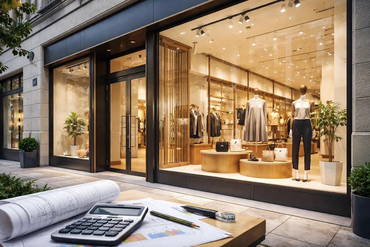 Quel budget prévoir pour une vitrine de magasin